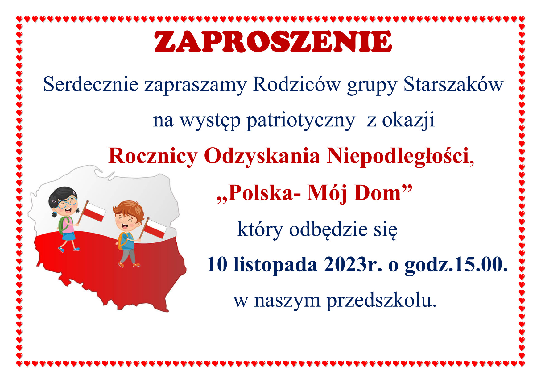 Zaproszenie 11.11